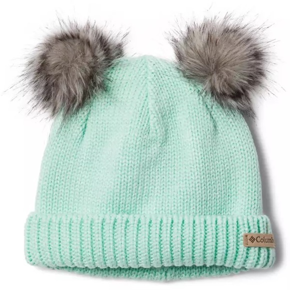 Columbia Other - Aqua Pom Beanie